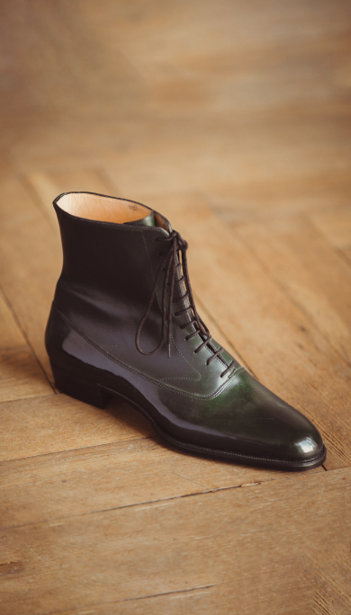 Korbinian Ludwig Heß Berlin Braun Balmoral Stiefelette Maßschuh