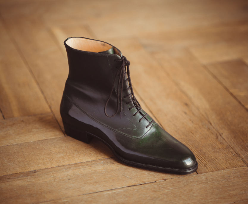 Korbinian Ludwig Heß Berlin schwarz Balmoral stiefelette Maßschuh