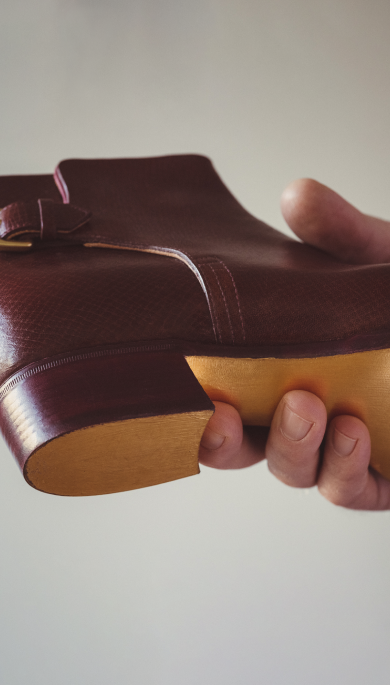 Korbinian Ludwig Heß Berlin Braun Max-Maria Stiefelette Maßschuh