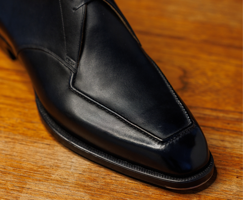 Korbinian Ludwig Heß Berlin schwarz french Derby Maßschuh
