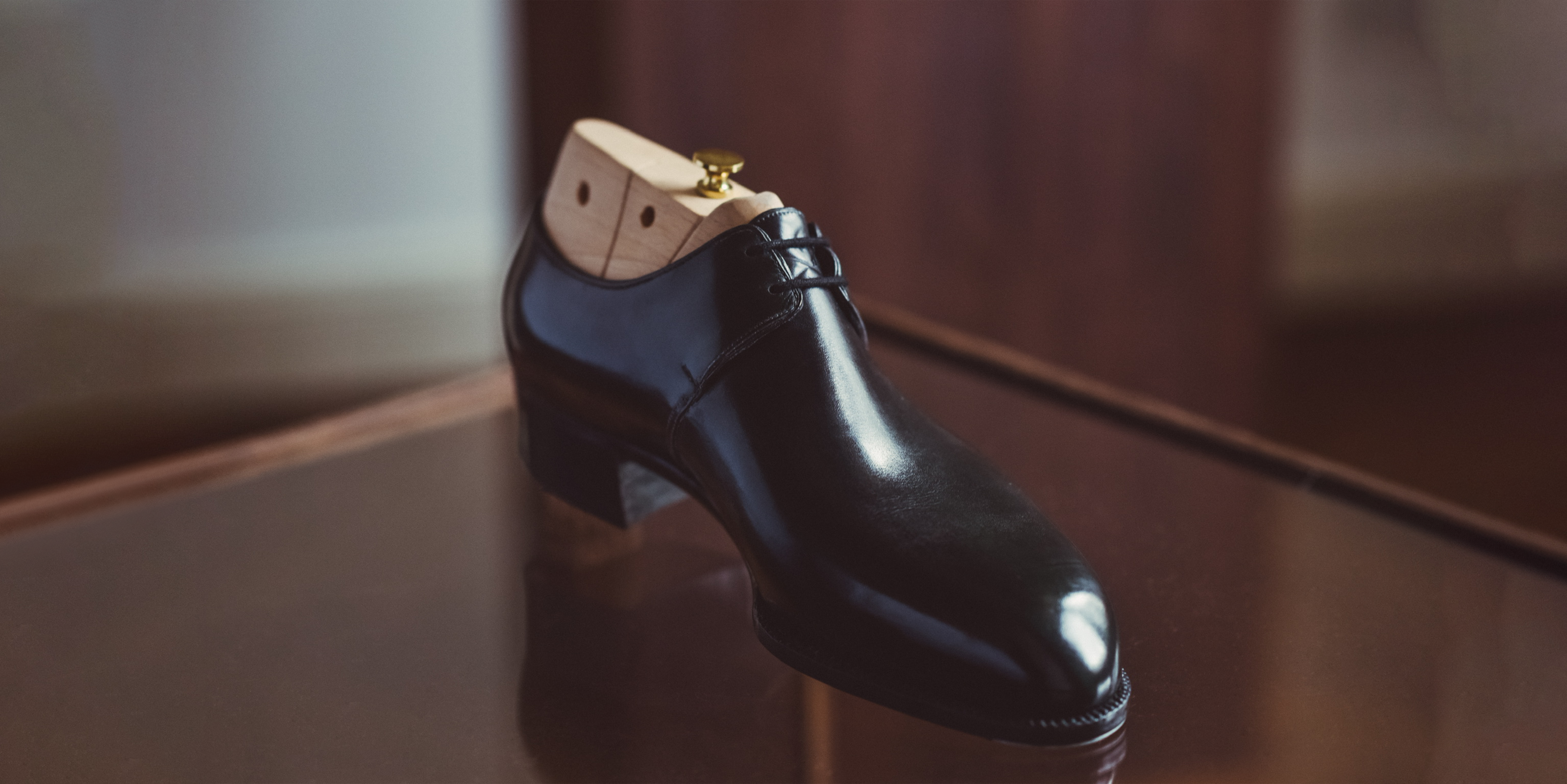 Korbinian Ludwig Heß Berlin Schwarz French Derby Maßschuh