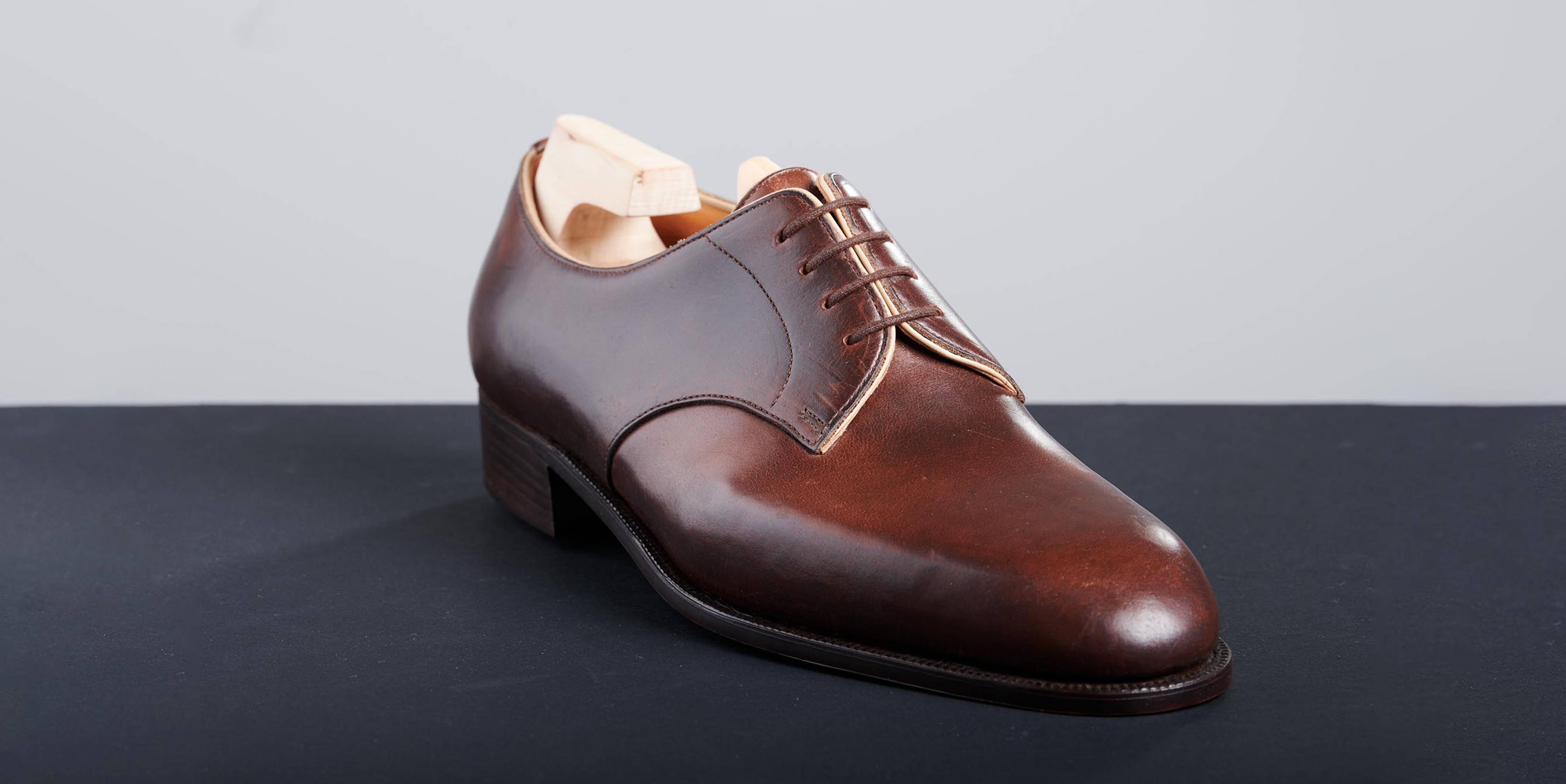 Korbinian Ludwig Heß Berlin Braun French Derby Maßschuh